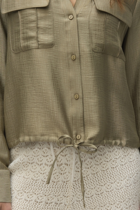 Vero Moda vmtoma ls tie shirt wvn